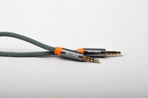 کابل AUX کلومن مدل KA - 35 طول یک متر خاکستری 