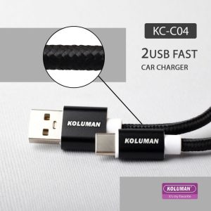 شارژر فندکی کلومن مدل KC - C04 به همراه کابل MICROUSB خاکستری گارانتی 12 ماهه تکنوپاز 8 شارژر فندکی کلومن مدل KC - C04 به همراه کابل MICROUSB خاکستری گارانتی 12 ماهه تکنوپاز