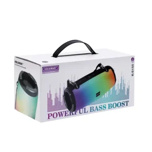 اسپیکر قابل حمل کلومن مدل KS-155 مشکی گارانتی 12 ماهه تکنوپاز