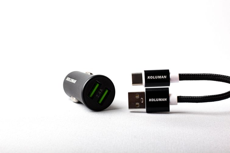 شارژر فندکی کلومن مدل KC - C04 به همراه کابل MICROUSB خاکستری گارانتی 12 ماهه تکنوپاز 2 شارژر فندکی کلومن مدل KC - C04 به همراه کابل MICROUSB خاکستری گارانتی 12 ماهه تکنوپاز - تصویر 2