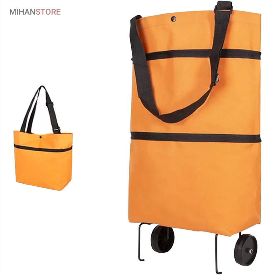 ساک خرید تاشو چرخ دار 6 ساک خرید تاشو چرخ دار - تصویر 6