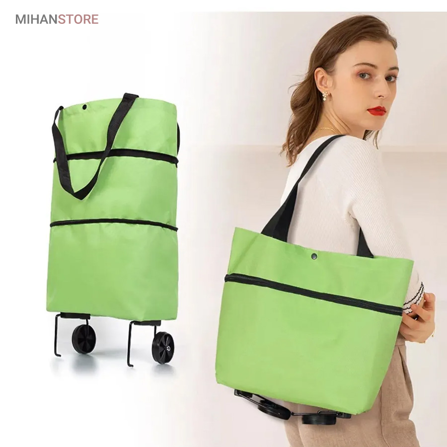 ساک خرید تاشو چرخ دار 11 ساک خرید تاشو چرخ دار - تصویر 11