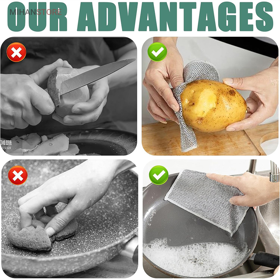 دستمال اسکاجی (بسته 5 عددی) 2 دستمال اسکاجی (بسته 5 عددی) - تصویر 2