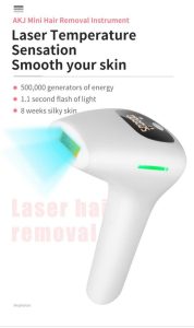 دستگاه لیزر خانگی حذف موی زائد صورت و بدن D-886