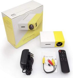 مینی پروژکتور برند YG مدل YG300 Projector 400