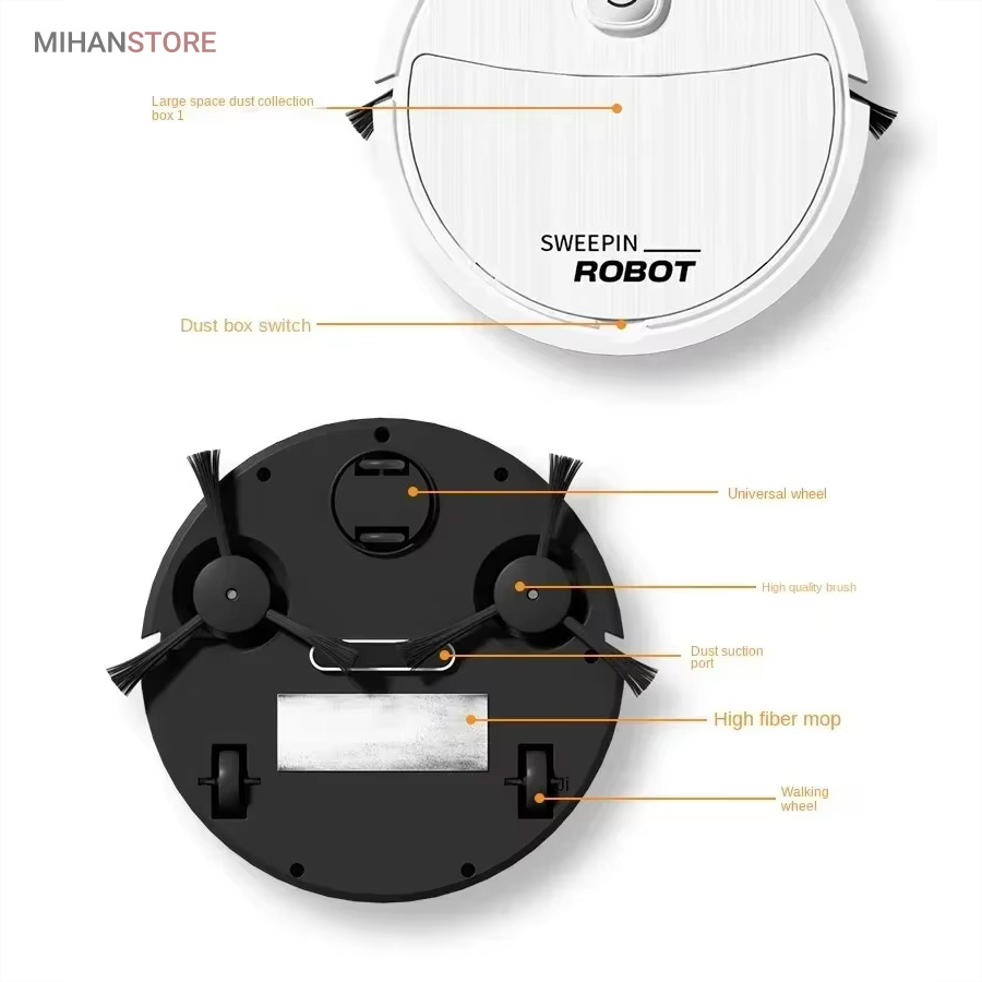 مینی جارو هوشمند شارژی 4 مینی جارو هوشمند شارژی - تصویر 4