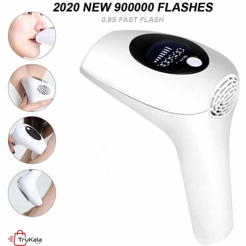 دستگاه لیزر خانگی حذف موهای زائد 900 هزار شات AM001 7 دستگاه لیزر خانگی حذف موهای زائد 900 هزار شات AM001