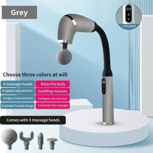 ماساژور تفنگی دسته منحنی مدل FASCIAL GUN ZC2025