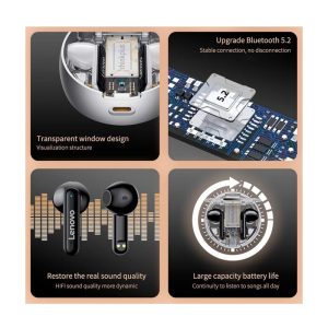 هدفون بی سیم لنوو مدل LP8 Pro