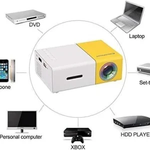 مینی پروژکتور برند YG مدل YG300 Projector 400