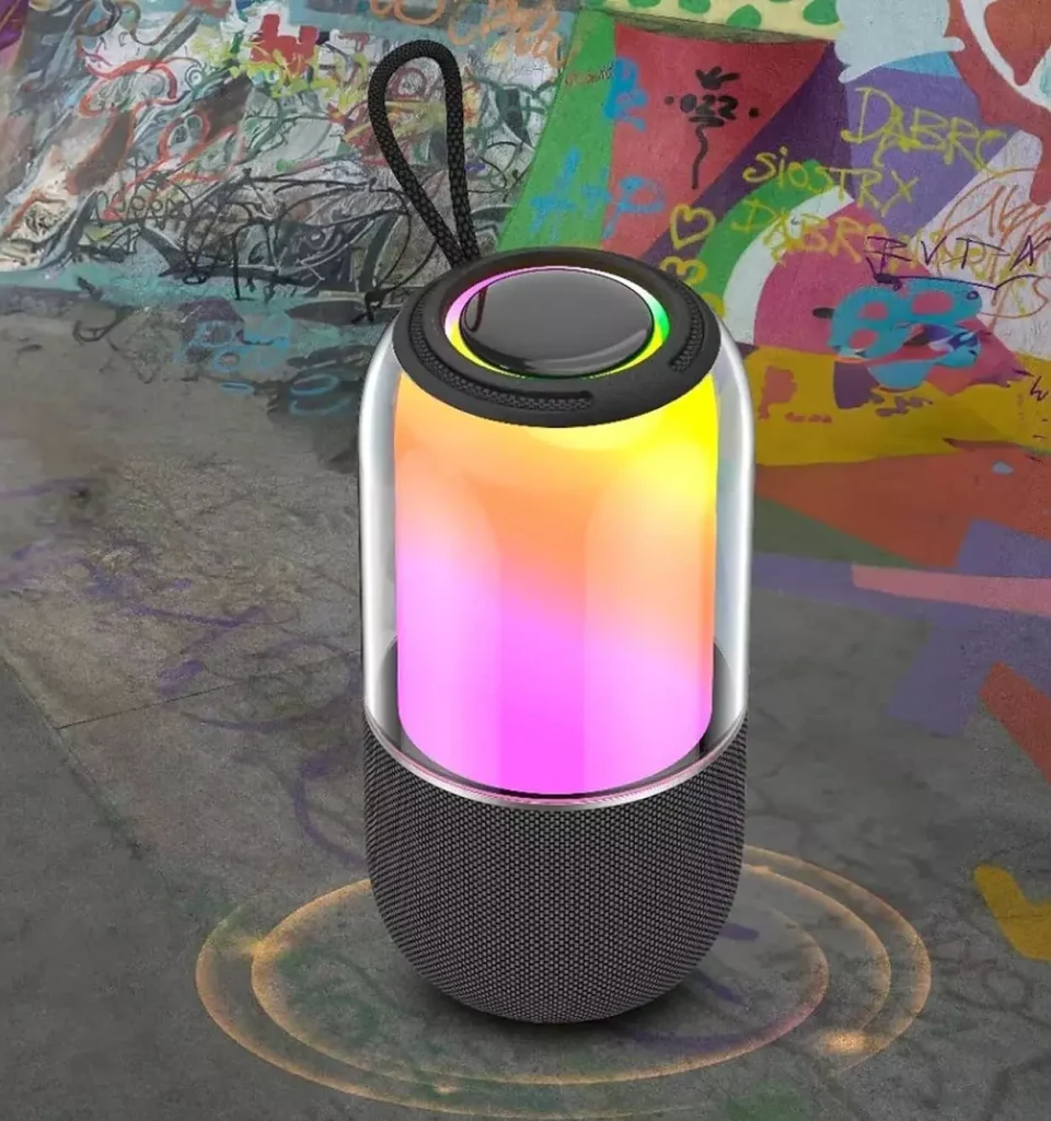 اسپیکر بلوتوث با نور RGB گرین لاین Green Palma 2 RGB Portable Speaker