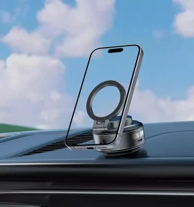 هولدر موبایل وکیوم مکشی مگ سیف گرین لاین Green Lion GX-29 Auto Suction Phone Holder 