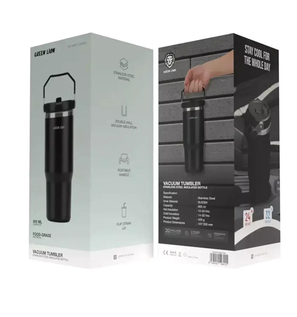فلاسک و ماگ وکیوم گرین لاین Green Lion Vacuum Tumbler 900ml Bottle