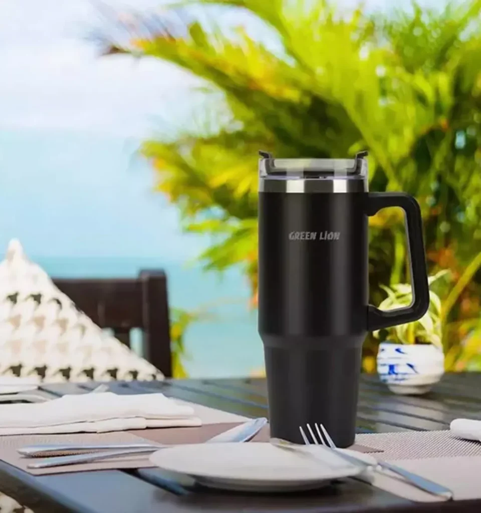 ماگ وکیوم مسافرتی گرین لاین Green Lion Vacuum Travel Mug 900ML