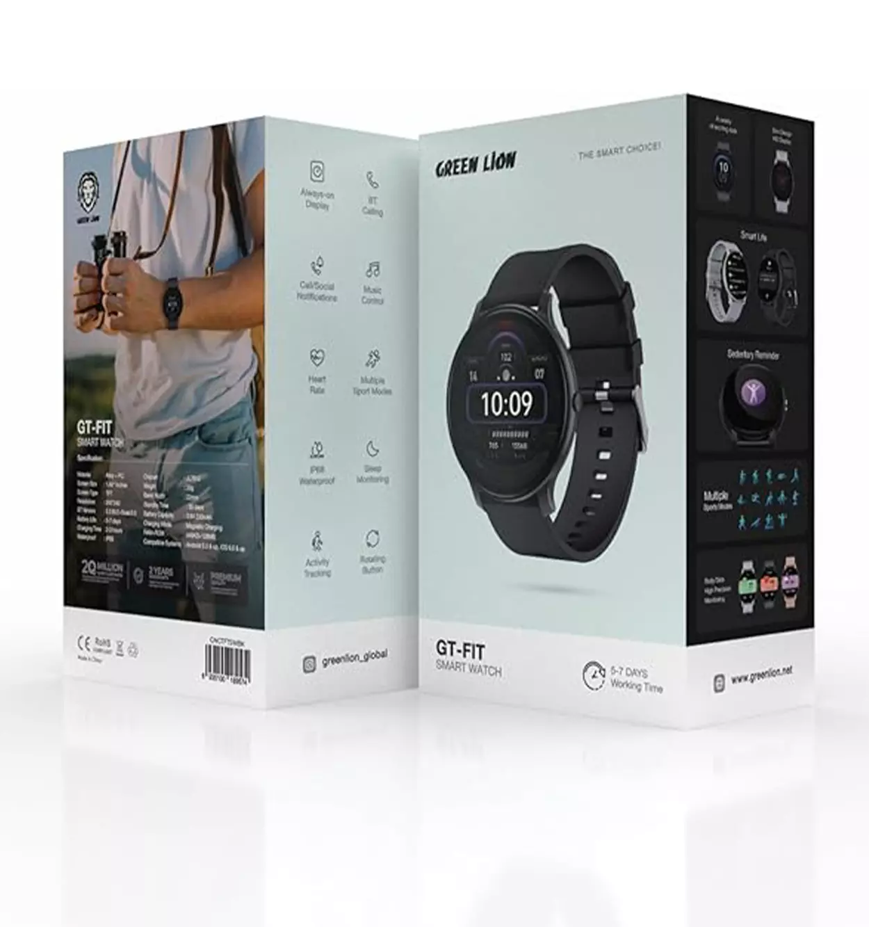 ساعت هوشمند گرین لاین Green Lion GT-FIT Smart Watch 9 ساعت هوشمند گرین لاین Green Lion GT-FIT Smart Watch - تصویر 9