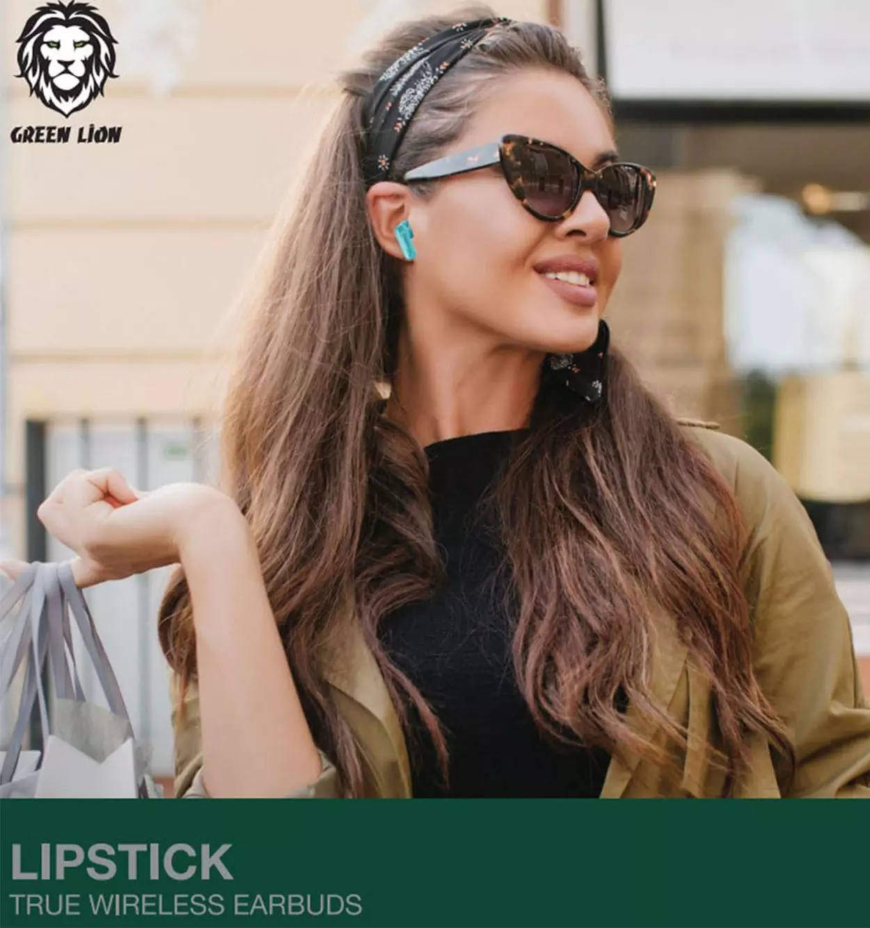 ایرپاد گرین لاین Green Lion Lipstick True Wireless Earbuds 3 ایرپاد گرین لاین Green Lion Lipstick True Wireless Earbuds - تصویر 3