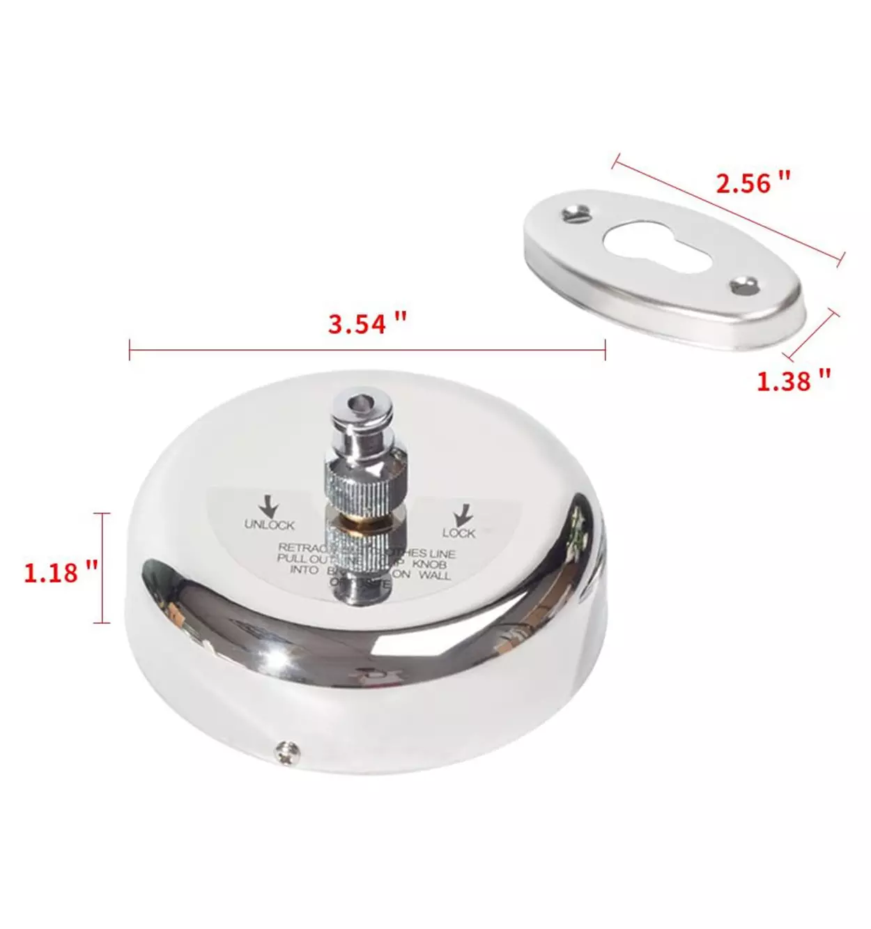 بند رخت استیل جمع شونده هتلی 6 بند رخت استیل جمع شونده هتلی - تصویر 6