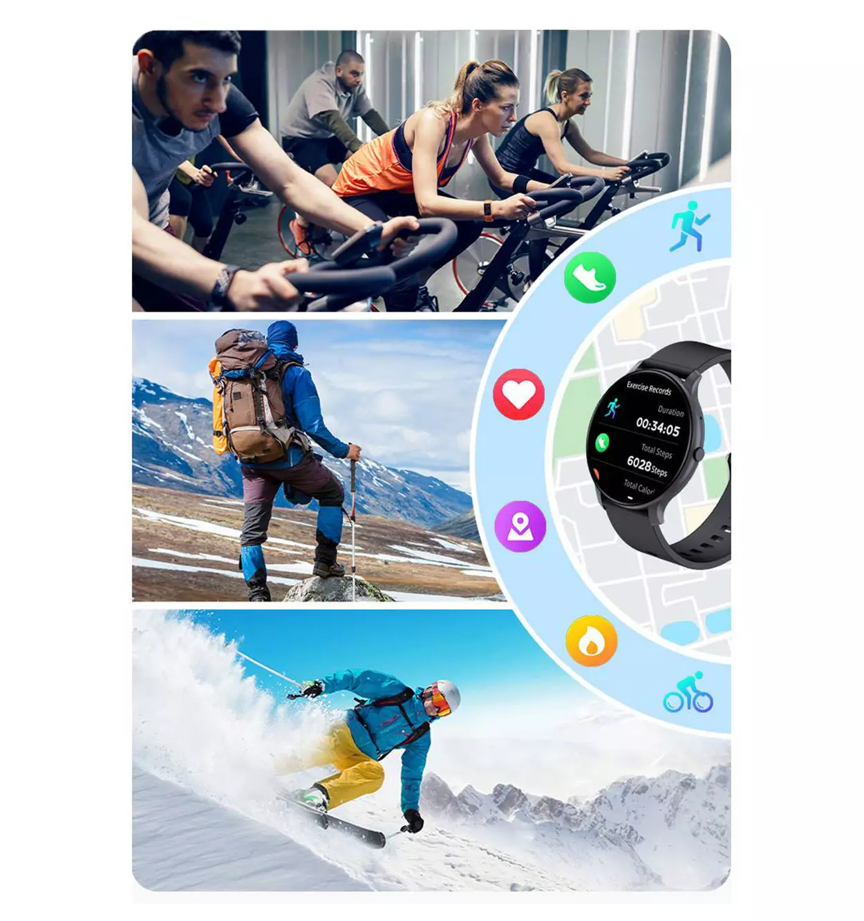 ساعت هوشمند گرین لاین Green Lion GT-FIT Smart Watch 5 ساعت هوشمند گرین لاین Green Lion GT-FIT Smart Watch - تصویر 5