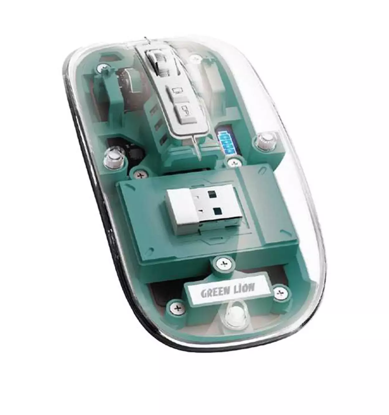 صفحه اصلی 30 موس شفاف گرین لاین Green Lion transparent mouse