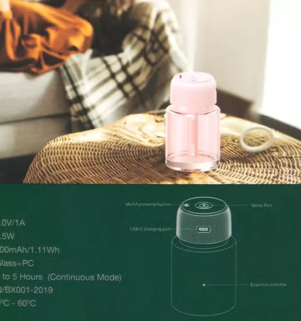 دستگاه بخور ساز و خوشبو کننده گرین لاین Green Lion Fragrance Air Diffuser