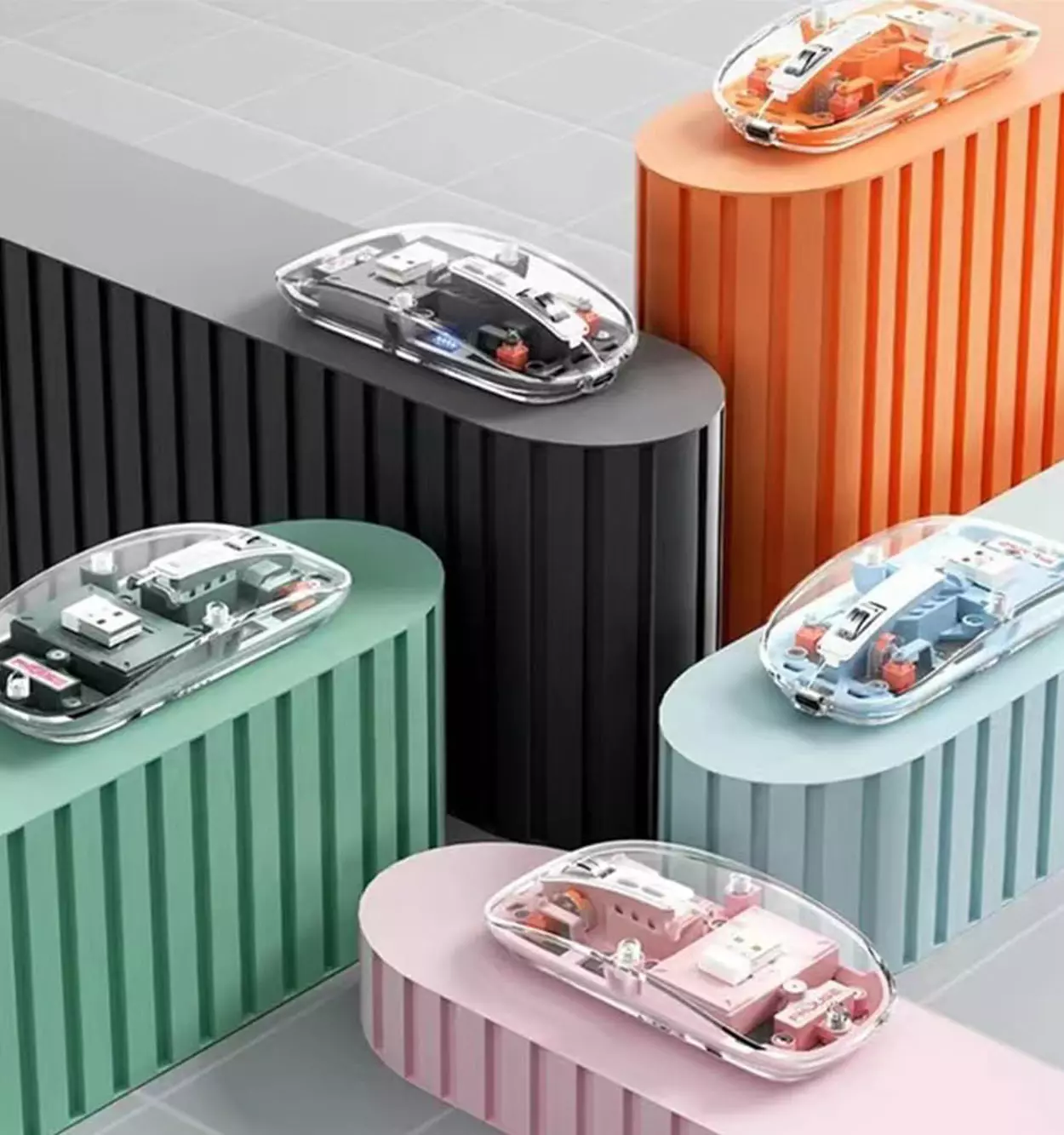 موس شفاف گرین لاین Green Lion transparent mouse 6 موس شفاف گرین لاین Green Lion transparent mouse - تصویر 6