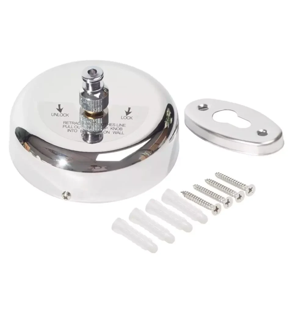 بند رخت استیل جمع شونده هتلی 11 بند رخت استیل جمع شونده هتلی