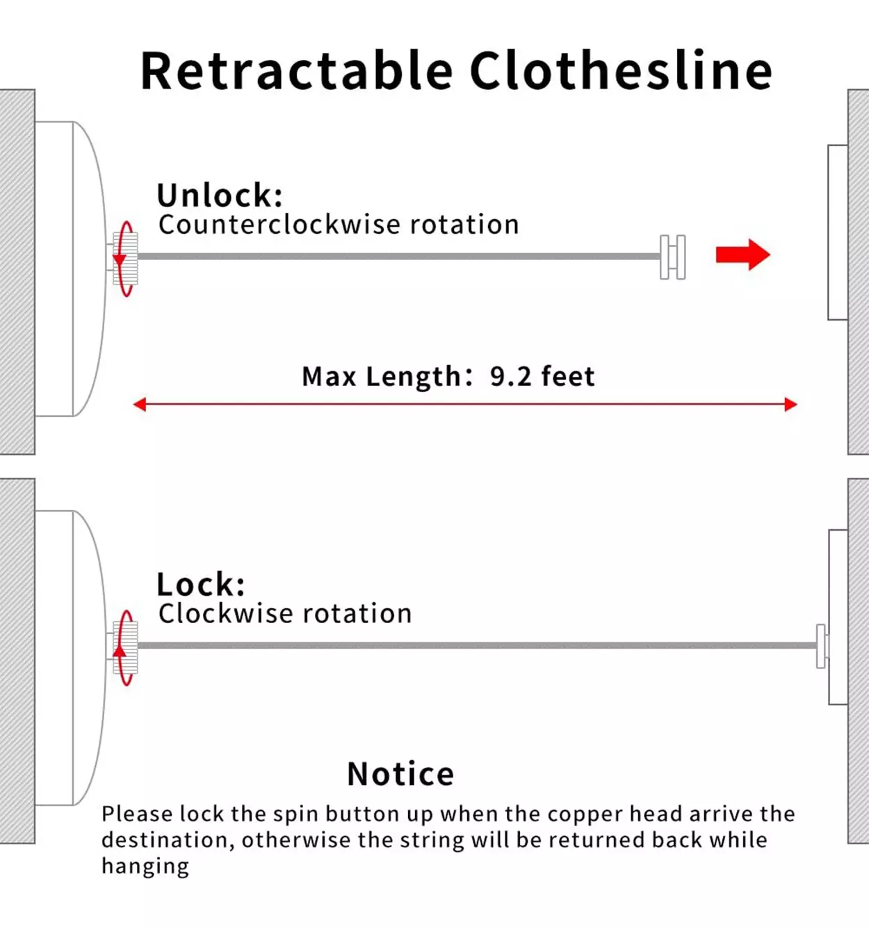 بند رخت استیل جمع شونده هتلی 4 بند رخت استیل جمع شونده هتلی - تصویر 4
