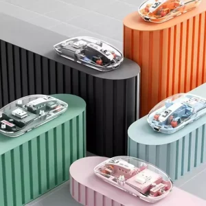 موس شفاف گرین لاین Green Lion transparent mouse 10 موس شفاف گرین لاین Green Lion transparent mouse